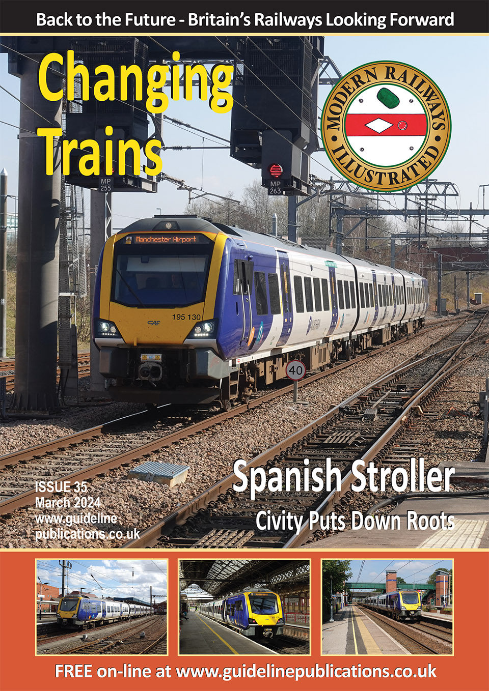 Guideline Publications Ltd Modern Railways Illustrated March 24 - Digital Only March 24 